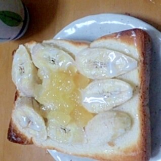 うま甘～リンゴとバナナのトースト★